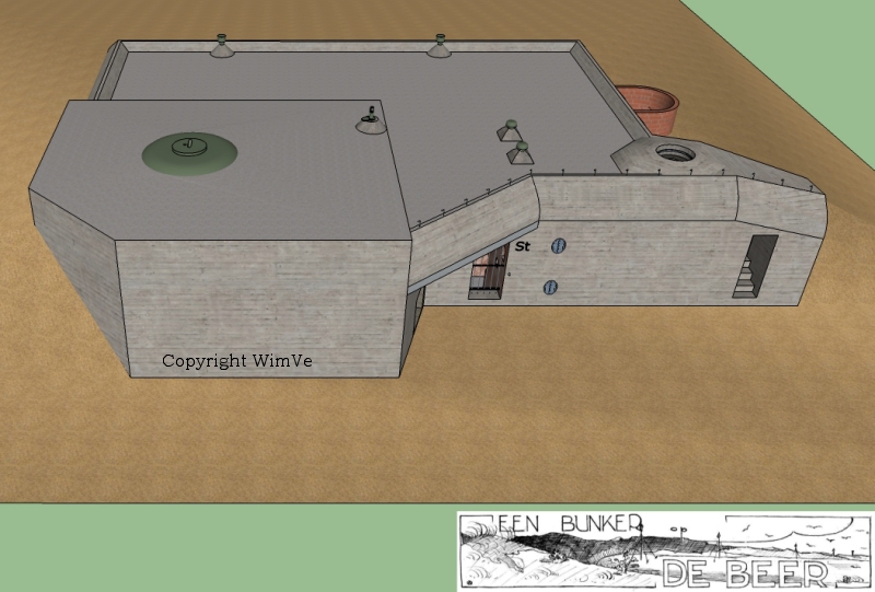 De Beer - 5cm Mortierbunker